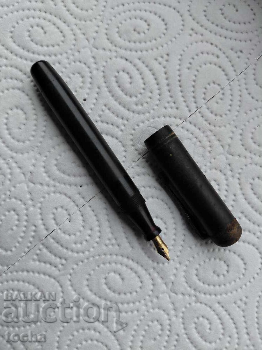 стара писалка  ,  14kт марк. перо .БЗЦ с цена € 0.01 | 0.02 лв.