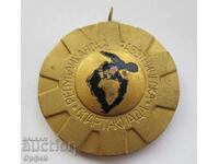 Medalie veche NRB Soc. Republicană de Muncă Spartakiada