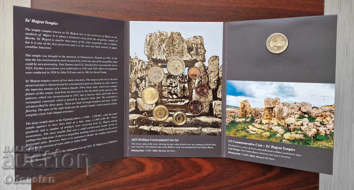 Malta - 2019. Official Set with price € 39.99 | 78.21 BGN Malta - 2019. Official Set with price € 39.99 | 78.21 BGN