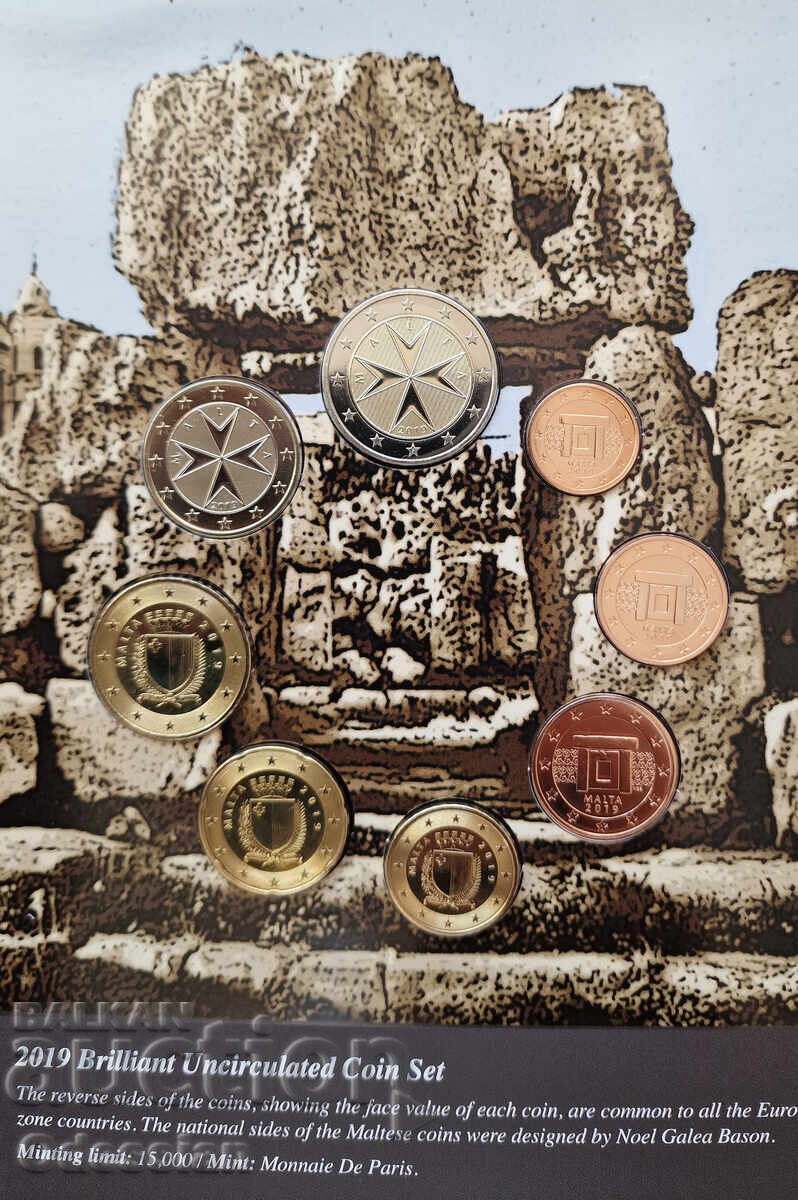 Auction Malta - 2019. Official Set Auction Malta - 2019. Official Set