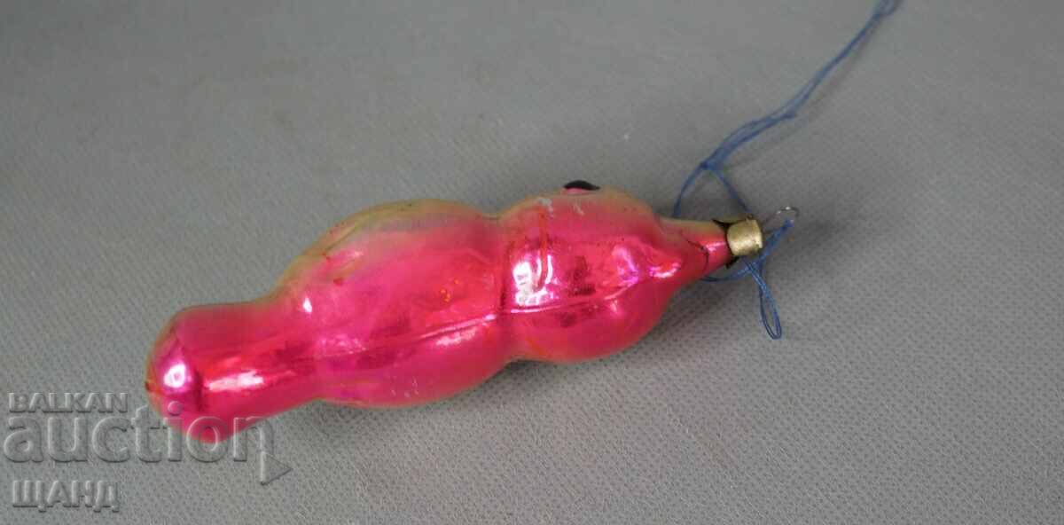 Δημοπρασία Παλιό γυάλινο παιχνίδι φιγούρα για χριστουγεννιάτικο δέντρο πουλί παπαγάλος Δημοπρασία Παλιό γυάλινο παιχνίδι φιγούρα για χριστουγεννιάτικο δέντρο πουλί παπαγάλος