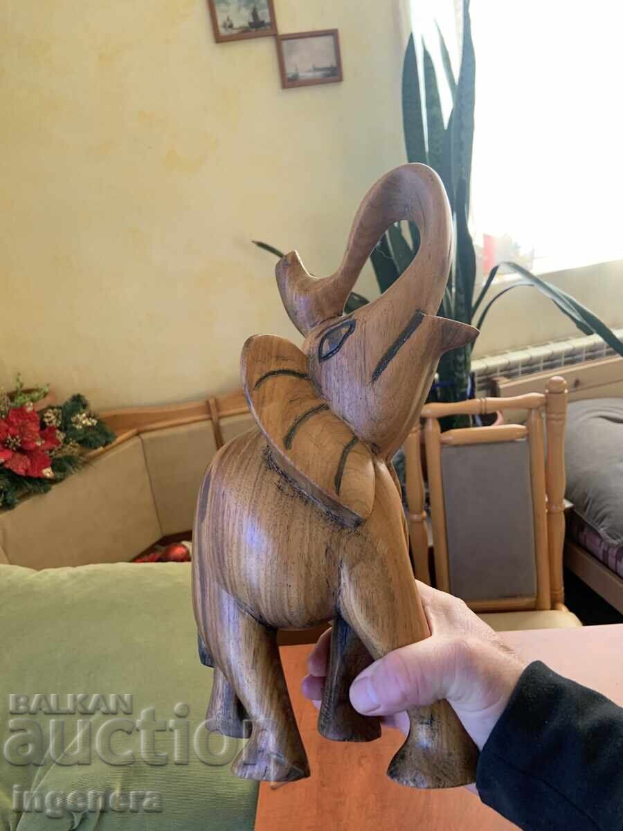 Auction FIGURE WOOD PLASTIC CARVING STATUETTE SCULPTURE-ELEPHANT Auction FIGURE WOOD PLASTIC CARVING STATUETTE SCULPTURE-ELEPHANT