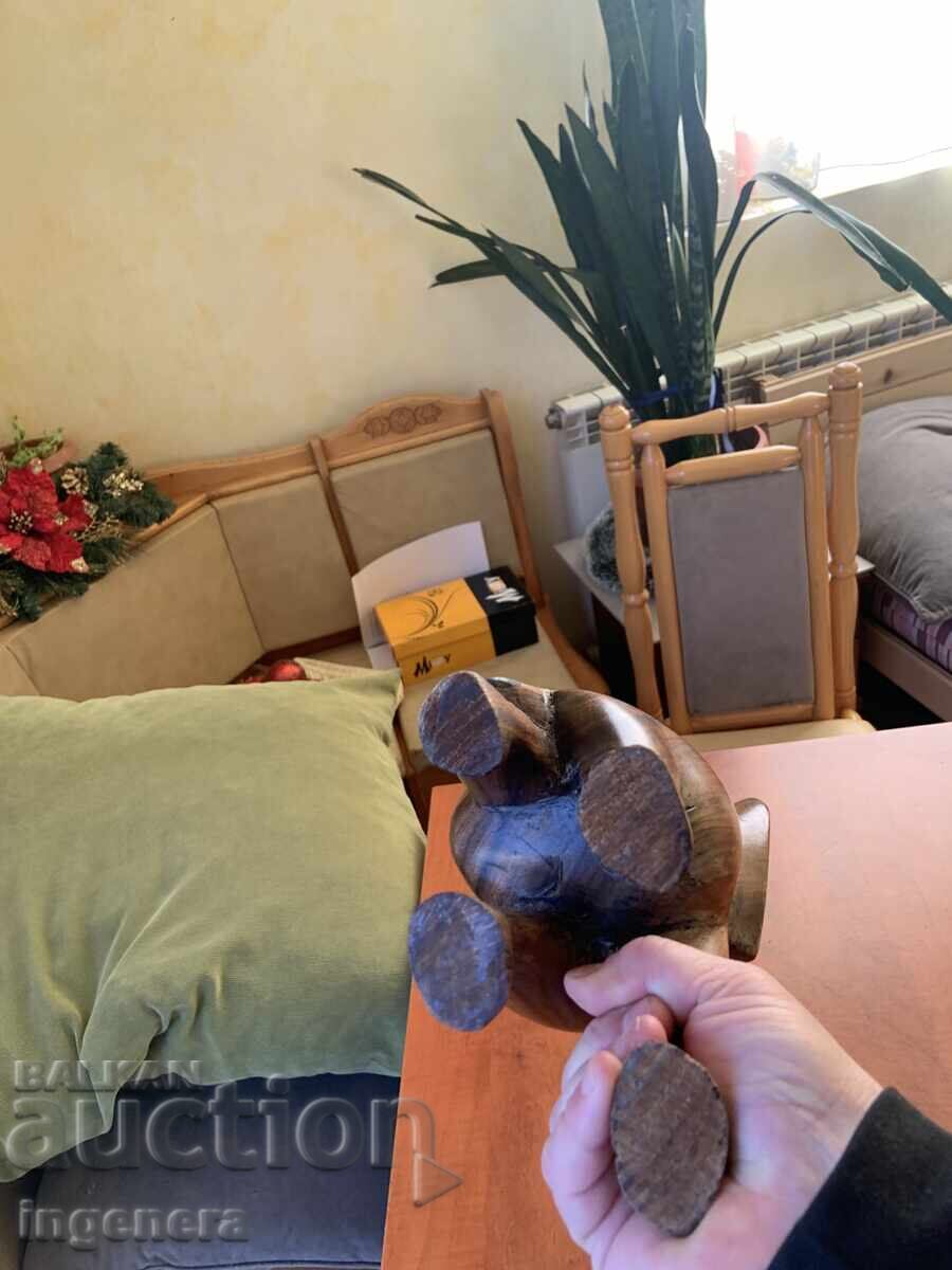 FIGURE WOOD PLASTIC CARVING STATUETTE SCULPTURE-ELEPHANT - 7 FIGURE WOOD PLASTIC CARVING STATUETTE SCULPTURE-ELEPHANT - 7