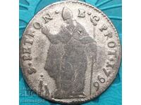 Болоня Мецо Байоко 1796 Ватикан Пий VI - изкл. рядка