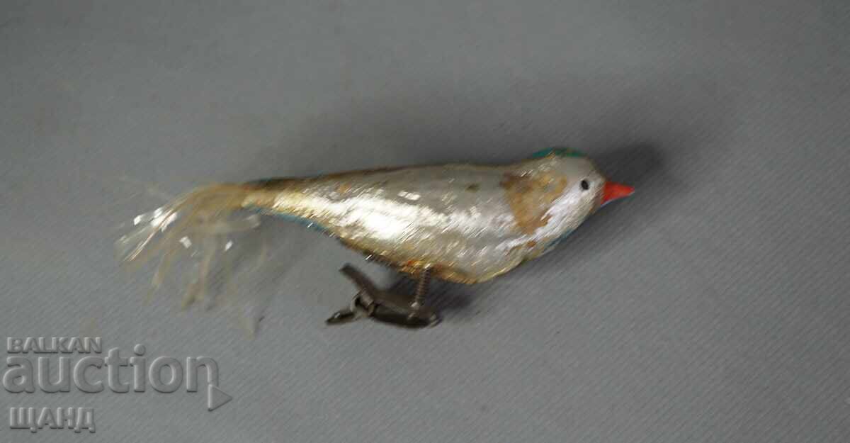 Παλιά φιγούρα παιχνιδιού για χριστουγεννιάτικο δέντρο πουλί με τιμή € 10.25 | 20.05 BGN Παλιά φιγούρα παιχνιδιού για χριστουγεννιάτικο δέντρο πουλί με τιμή € 10.25 | 20.05 BGN