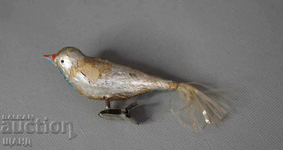 Παλιά φιγούρα παιχνιδιού για χριστουγεννιάτικο δέντρο πουλί Παλιά φιγούρα παιχνιδιού για χριστουγεννιάτικο δέντρο πουλί