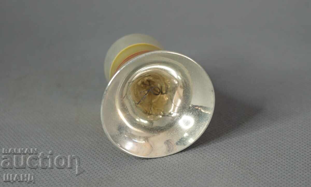 Auction Old glass Christmas tree ornament figure bell chime Auction Old glass Christmas tree ornament figure bell chime