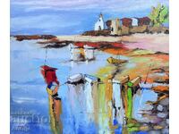 Αφηρημένη θαλασσογραφία Σωζόπολη