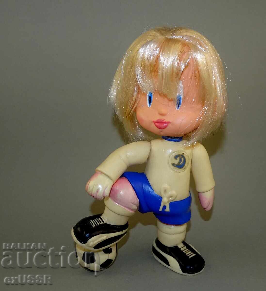 Παλιά κούκλα ποδοσφαιριστής Ντιναμό Κιέβου Παλιά κούκλα ποδοσφαιριστής Ντιναμό Κιέβου