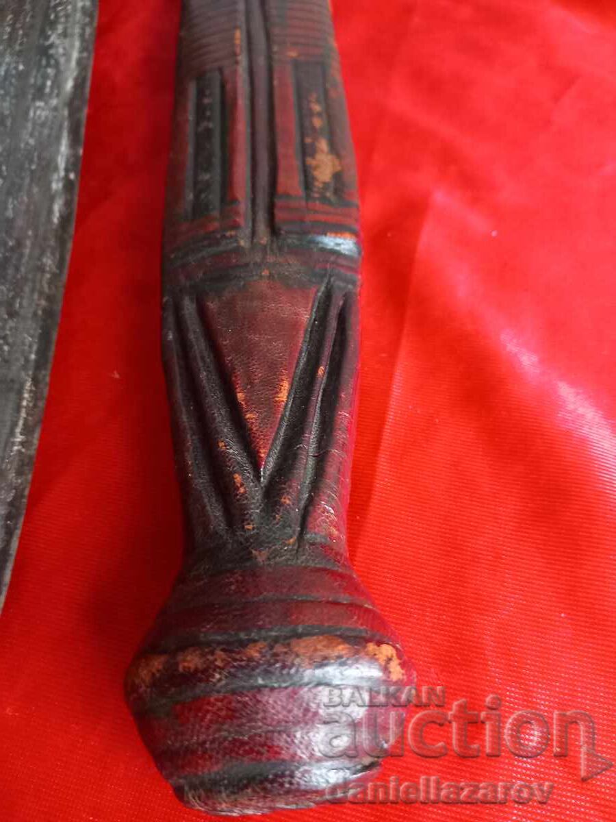 Auction  Large Old TUAREG Kama. Blade Knife