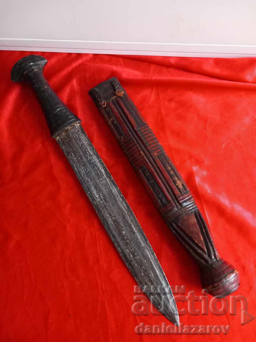 Large Old TUAREG Kama. Blade Knife