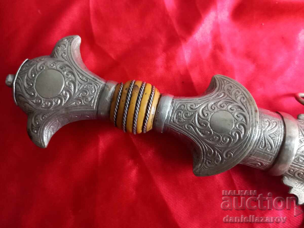 Large Silver Moroccan Koumaya. Khanjar Dagger with price € 90.00 | 176.02 BGN Large Silver Moroccan Koumaya. Khanjar Dagger with price € 90.00 | 176.02 BGN