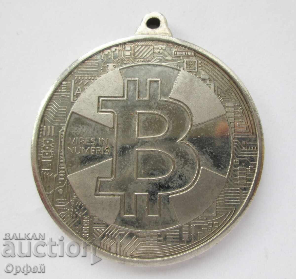 Стар медал биткоин Bitcoin BTC peer to peer 2017 година Стар медал биткоин Bitcoin BTC peer to peer 2017 година