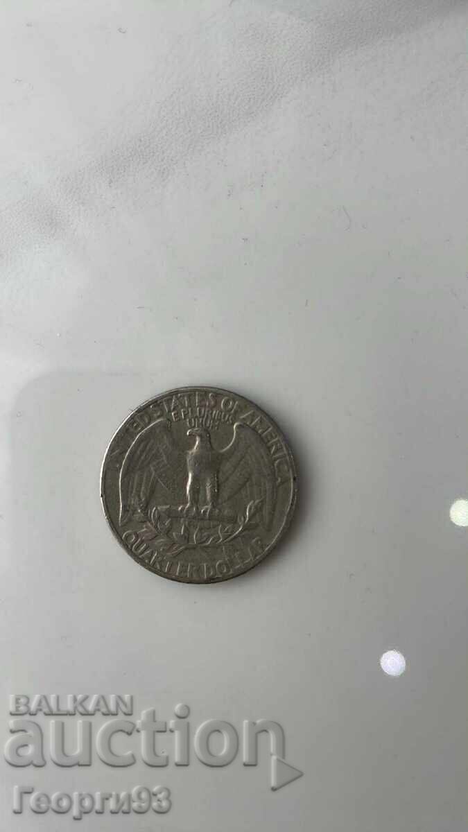 Monedă produsă în Washington în 1965, foarte rară cu preț € 1000.00 | 1955.83 BGN Monedă produsă în Washington în 1965, foarte rară cu preț € 1000.00 | 1955.83 BGN