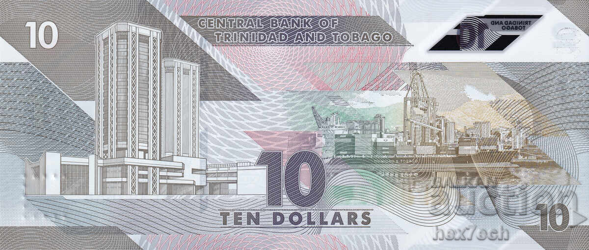 Δημοπρασία ❤️ ⭐ Τρινιντάντ και Τομπάγκο 2020 10 δολαρίων πολυμερές UNC νέο ⭐ ❤️