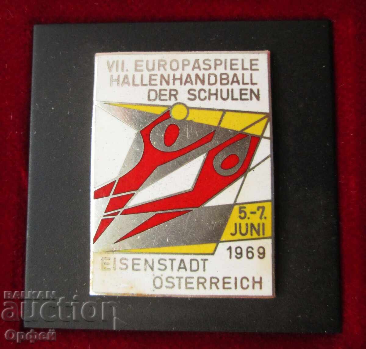 Δημοπρασία Σταρ επιτραπέζιο μετάλλιο πλακέτα Ευρωπαϊκό πρωτάθλημα Χάντμπολ 1969 Δημοπρασία Σταρ επιτραπέζιο μετάλλιο πλακέτα Ευρωπαϊκό πρωτάθλημα Χάντμπολ 1969