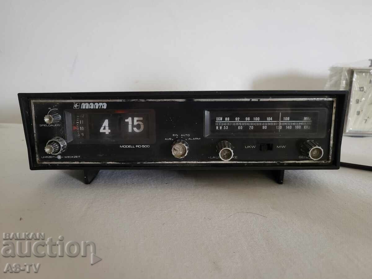 Радио часовник с аларма Малта Rad 500
