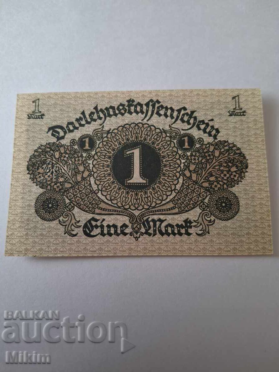 Непрегъвана банкнота 1 марка 1920г. Германия с цена € 0.01 | 0.02 лв. Непрегъвана банкнота 1 марка 1920г. Германия с цена € 0.01 | 0.02 лв.