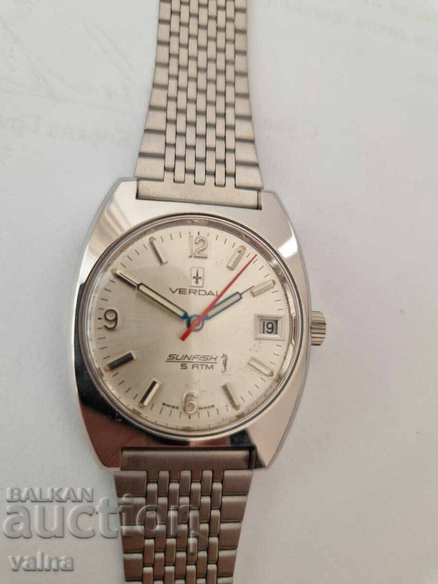 VERDAL Sunfish, cal. FHF-ST 974, ръчно навиване, Swiss! НОВ! VERDAL Sunfish, cal. FHF-ST 974, ръчно навиване, Swiss! НОВ!