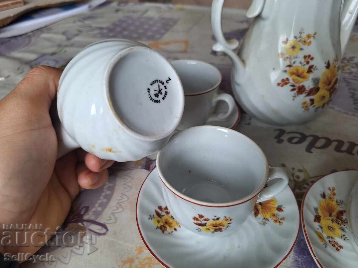 ✅SERVICIU DE PORȚELAN BULGĂRESC PENTRU CAFEA❗ - 5