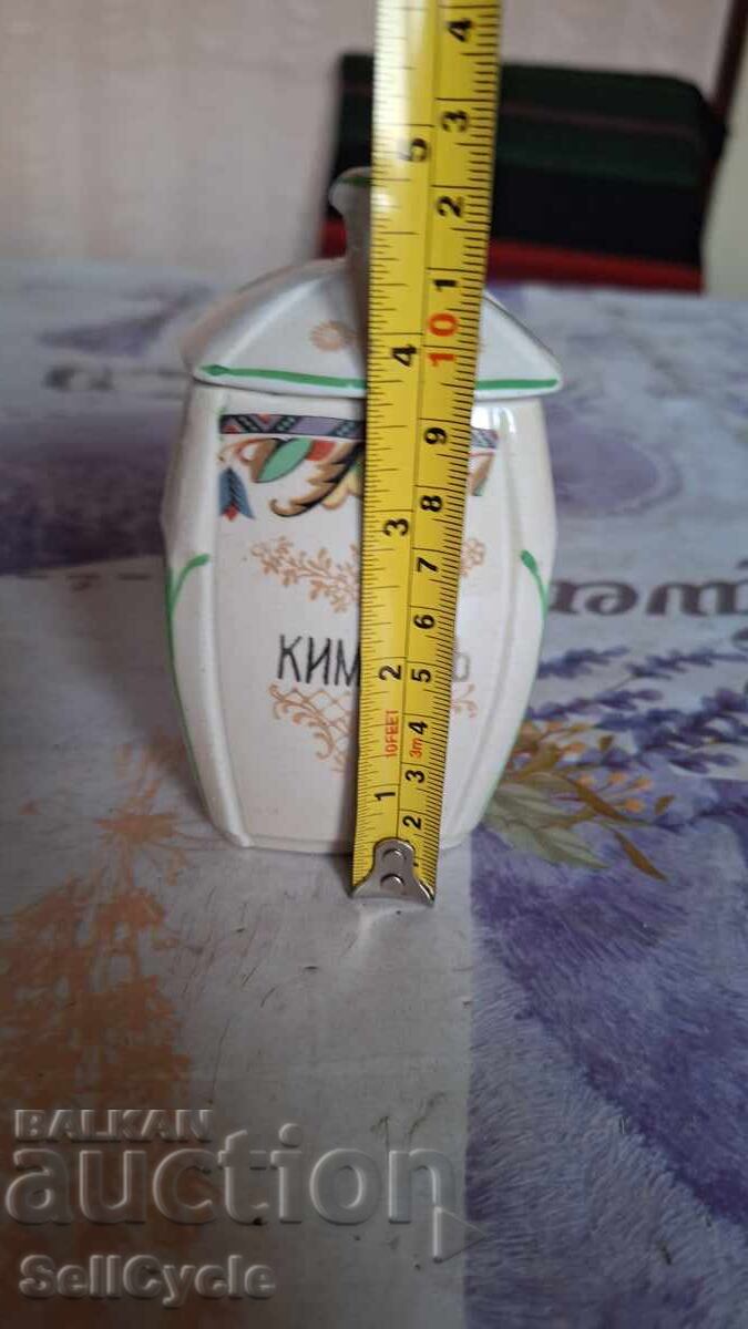 ✅ПОРЦЕЛАНОВИ БУРКАНИ ЗА ПОДПРАВКИ ОТ ПРЕДИ 1950 Г.❗ - 6