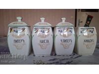 ✅Πορσελάνινα βάζα για μπαχαρικά πριν το 1950!❗