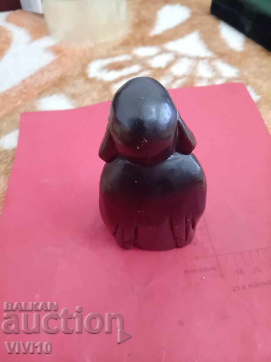 Auction  Antique Buddha figure, wood carving