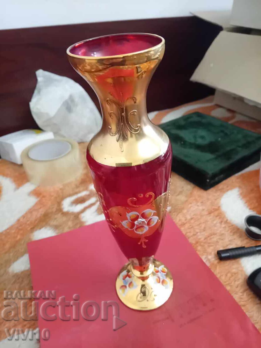 Murano glass vase, 30cm with price € 70.00 | 136.91 BGN