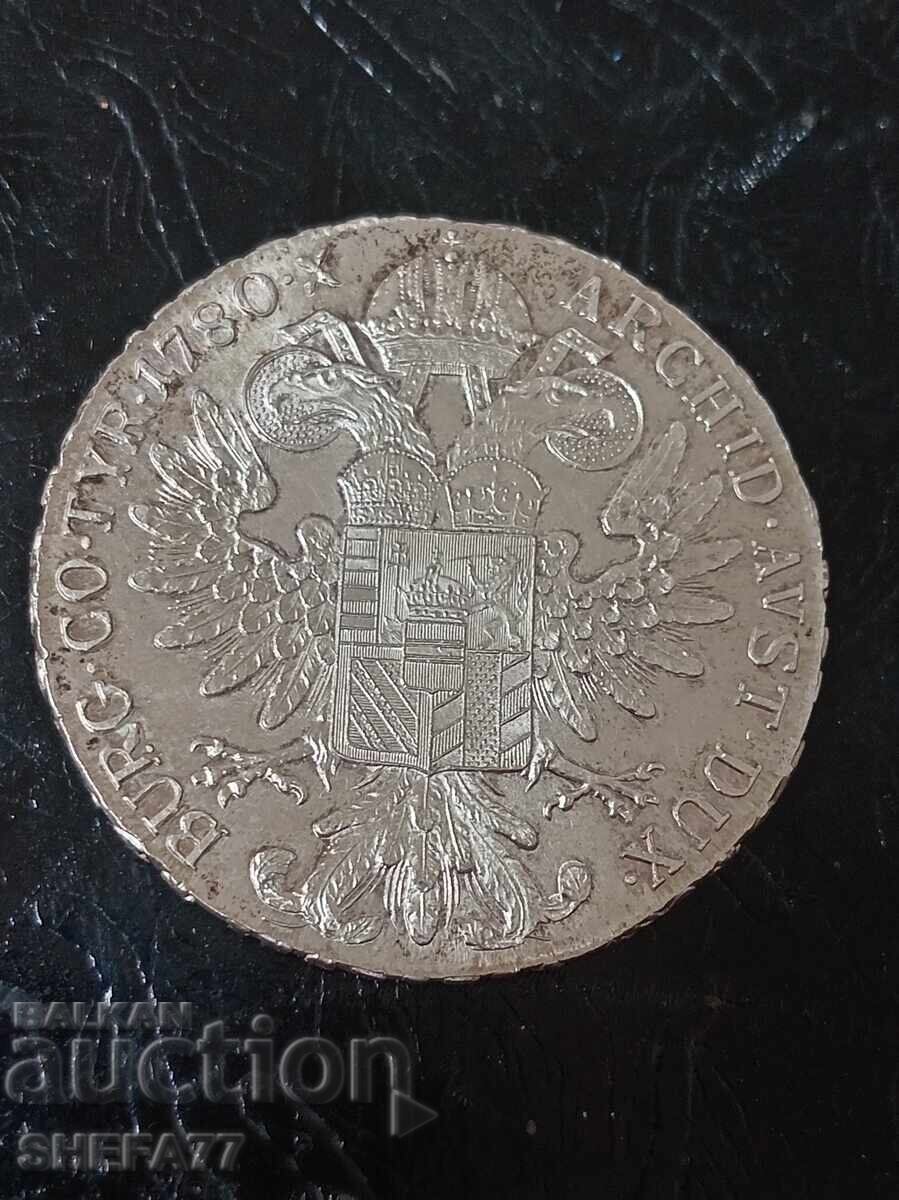 1 Талер 1780година с цена € 70.00 | 136.91 лв.