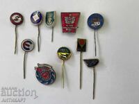 10 bucăți insigne și însemne comuniste bulgare