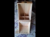 ✅ДЪРВЕНА КУТИЯ ЗА ВИНО ❗