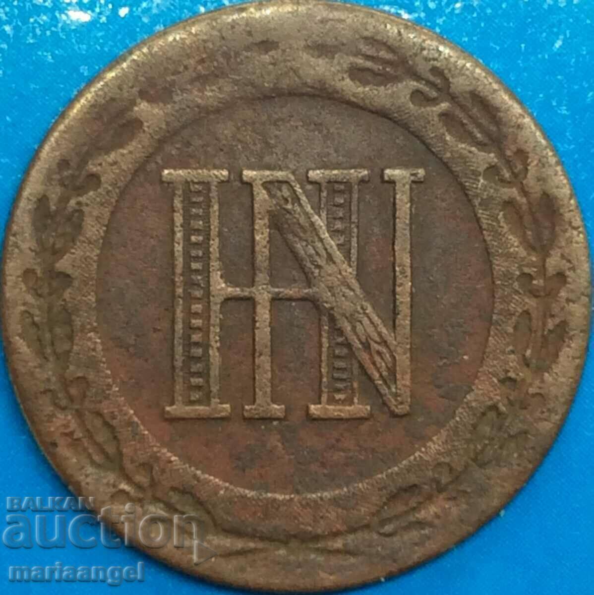 Jerome Napoleon 1809 2 cent Westphalia Germany