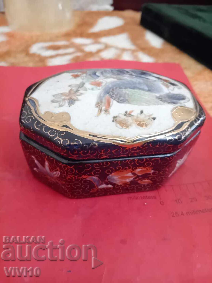 Αρχαίο κουτί κοσμημάτων Satsuma
