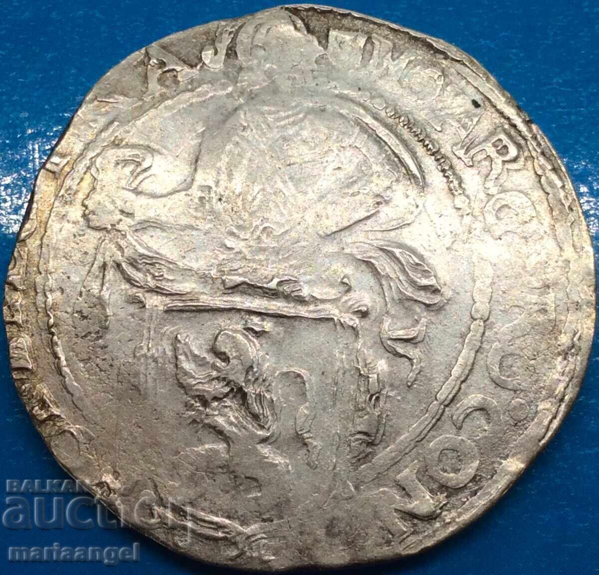 Παράδοση Netherlands Thaler 1644 1/2 Lion Daaler Utrecht Ασημένιο