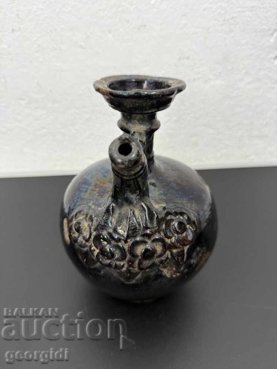 Аукцион Автентична керамична стомна / съд 19в. №7819 Аукцион Автентична керамична стомна / съд 19в. №7819