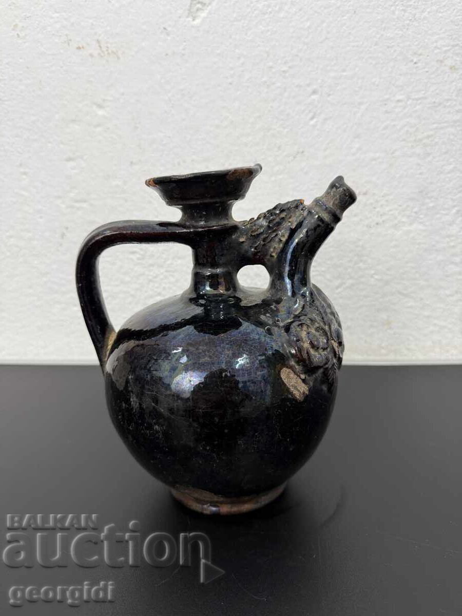 Доставка на Автентична керамична стомна / съд 19в. №7819 Доставка на Автентична керамична стомна / съд 19в. №7819