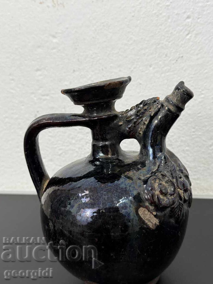 Автентична керамична стомна / съд 19в. №7819 - 5 Автентична керамична стомна / съд 19в. №7819 - 5