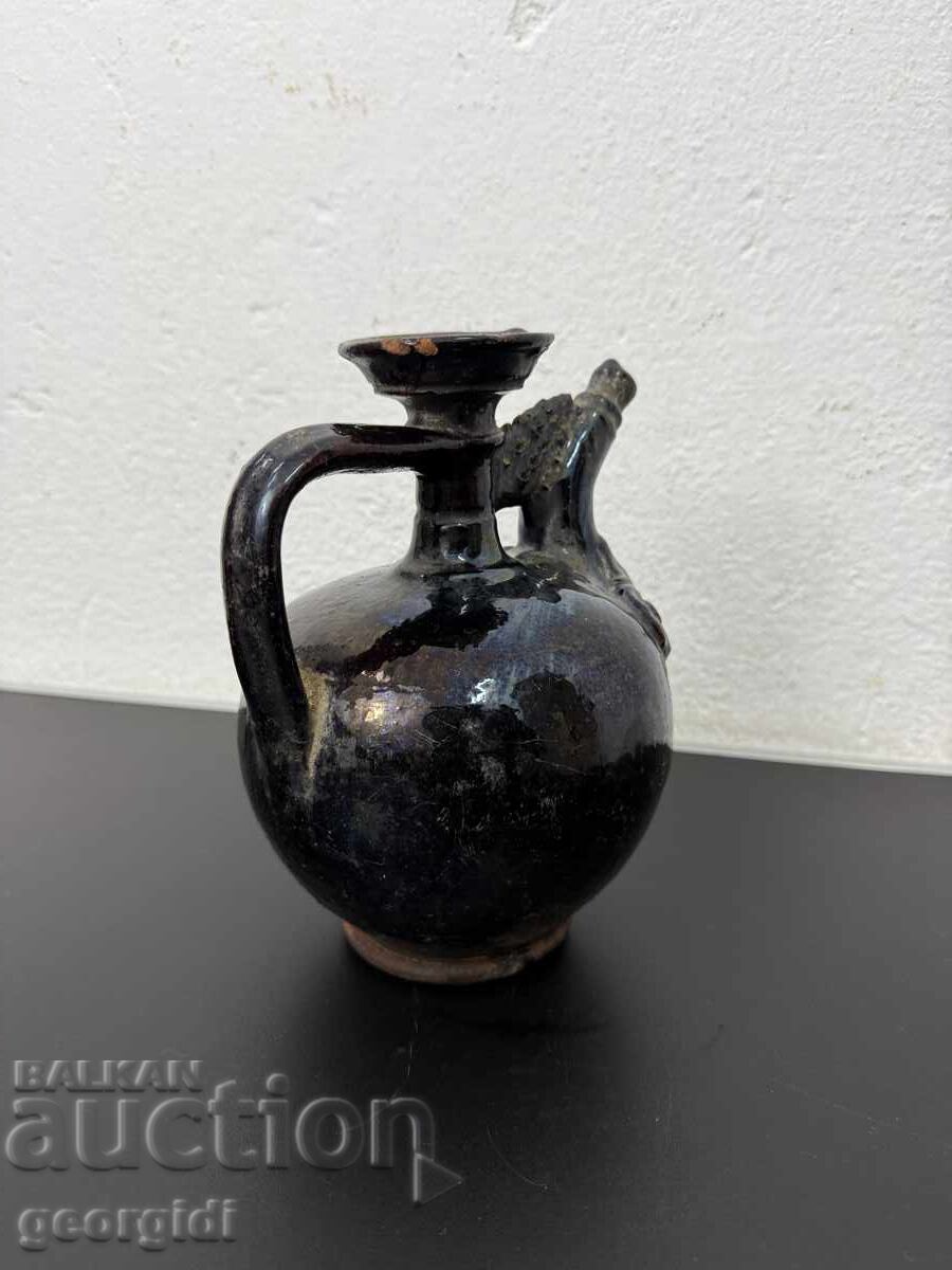 Автентична керамична стомна / съд 19в. №7819 - 6 Автентична керамична стомна / съд 19в. №7819 - 6