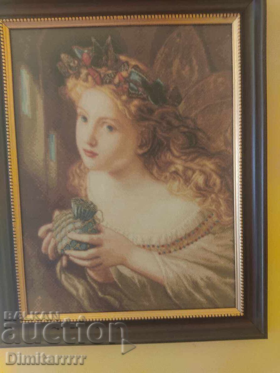 Goblen cu ață DMC, execuție perfectă Goblen cu ață DMC, execuție perfectă