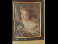 Goblen cu ață DMC, execuție perfectă