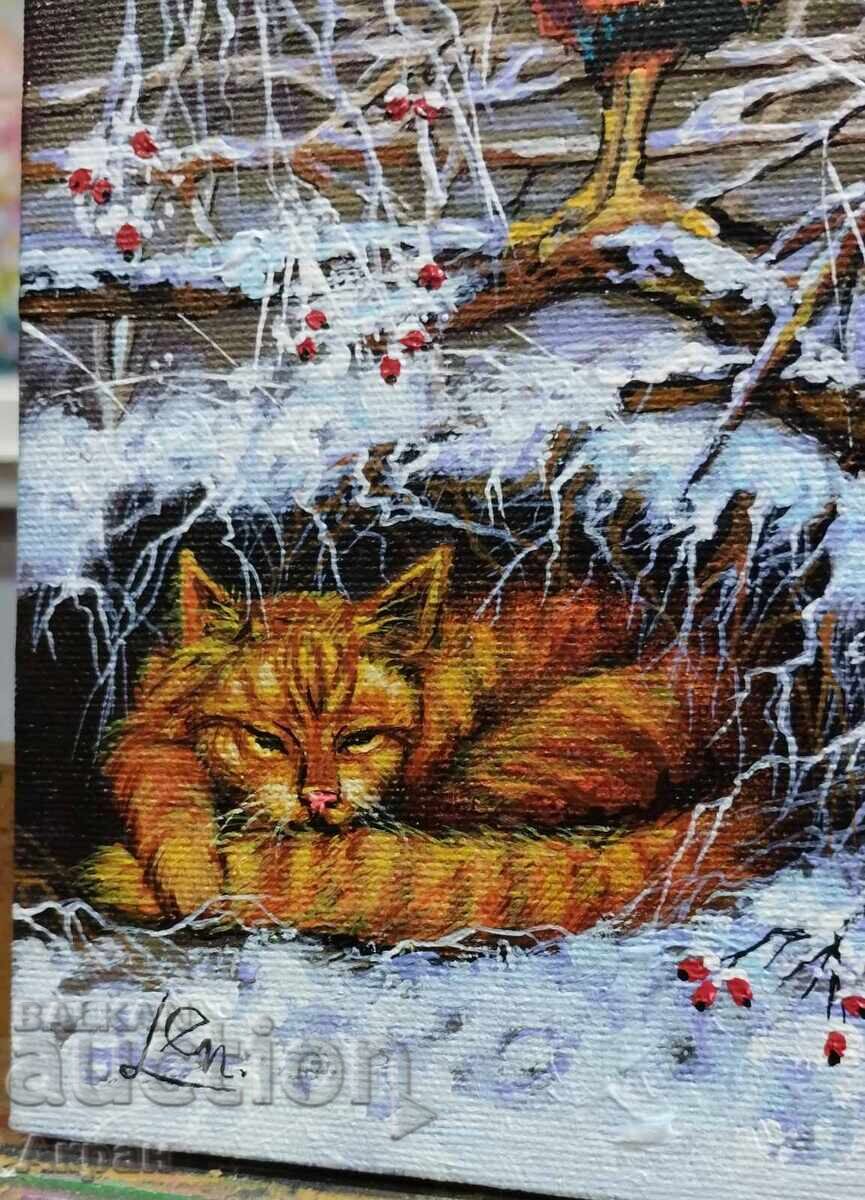 Аукцион Картина-БУДИТЕЛ-Символичен пролетен подарък!