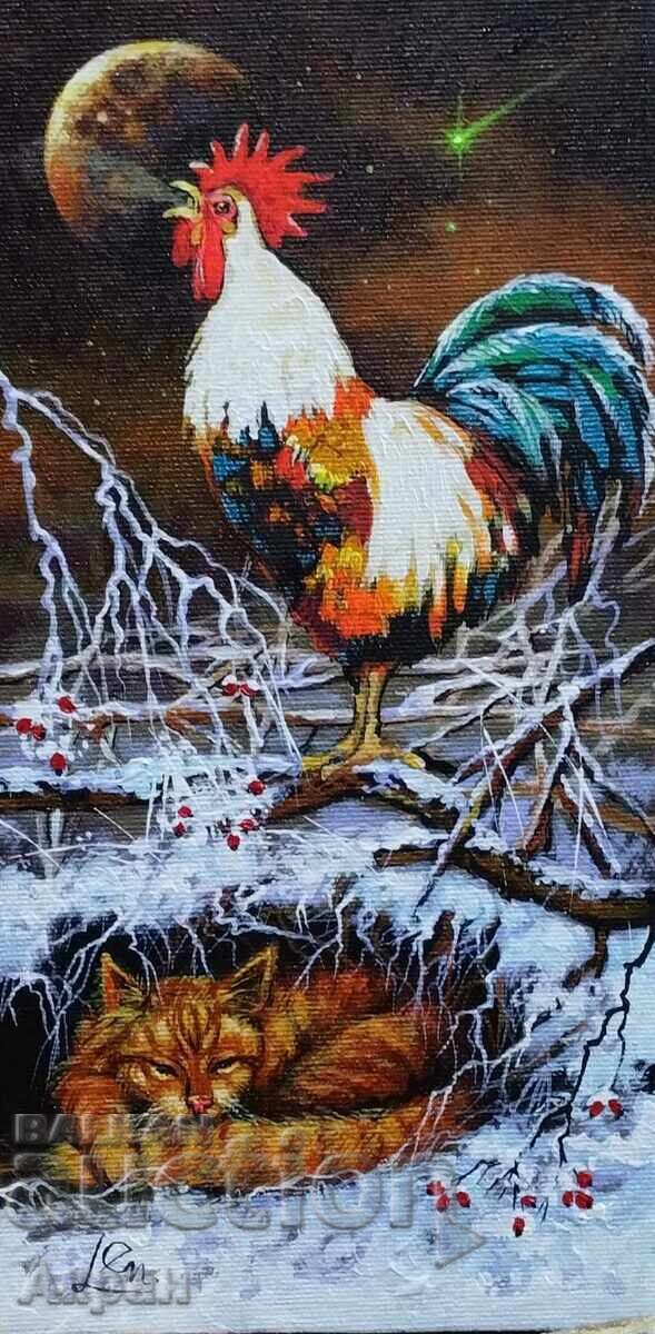 Доставка на Картина-БУДИТЕЛ-Символичен пролетен подарък!