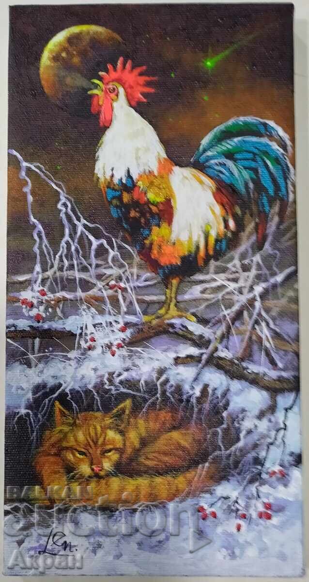 Картина-БУДИТЕЛ-Символичен пролетен подарък!