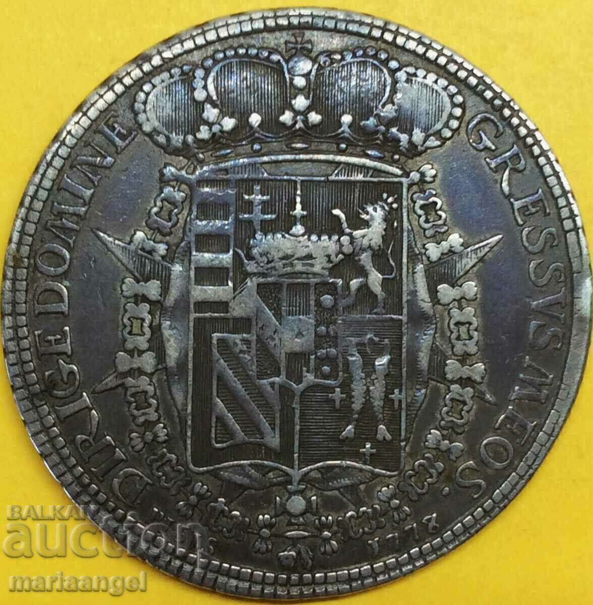 Франческоне - Скудо да 10 Паоли 1778 Пиетро Леополдо Италия с цена € 248.00 | 485.05 лв.