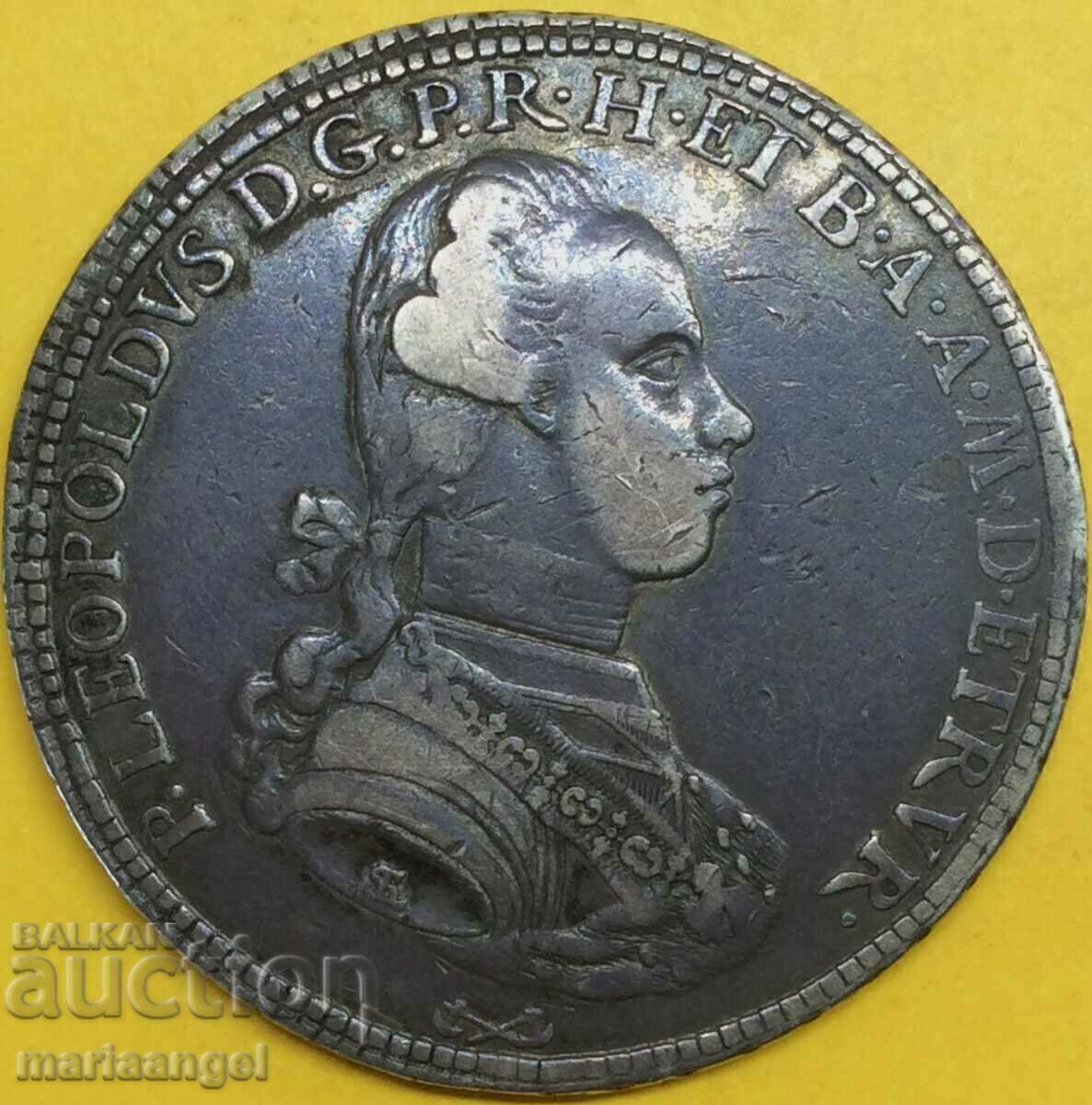 Франческоне - Скудо да 10 Паоли 1778 Пиетро Леополдо Италия