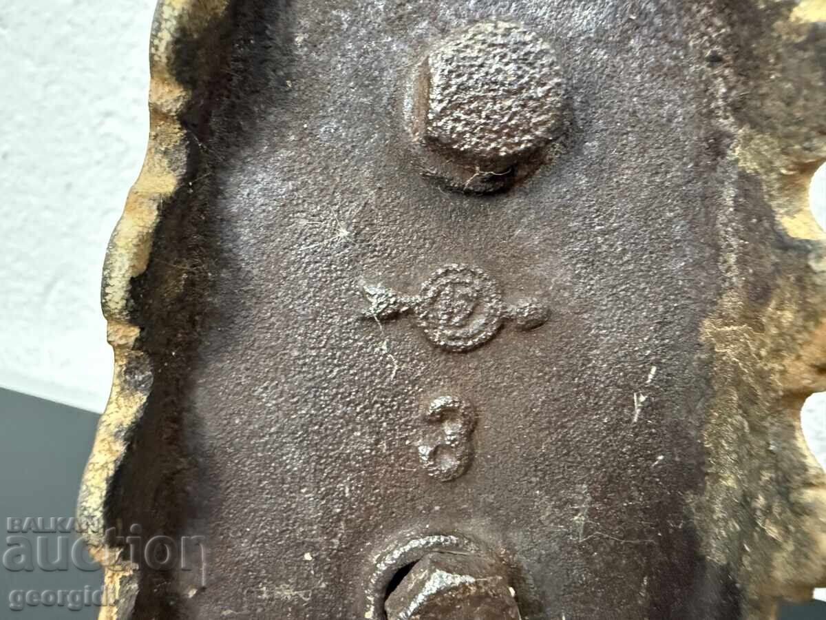 Fier de călcat din fontă pe jar / cărbuni. №7820 - 7 Fier de călcat din fontă pe jar / cărbuni. №7820 - 7