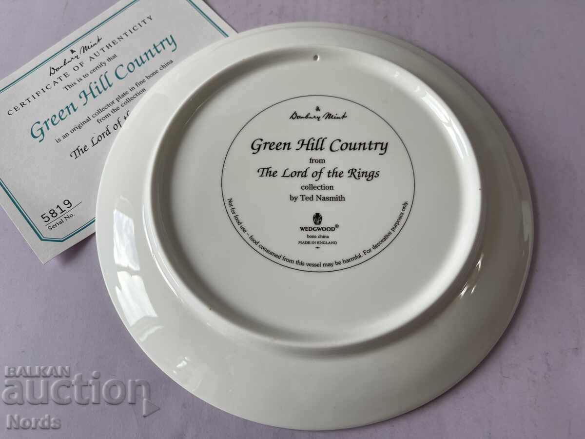 Аукцион “Властелинът на пръстените” чиния за колекция