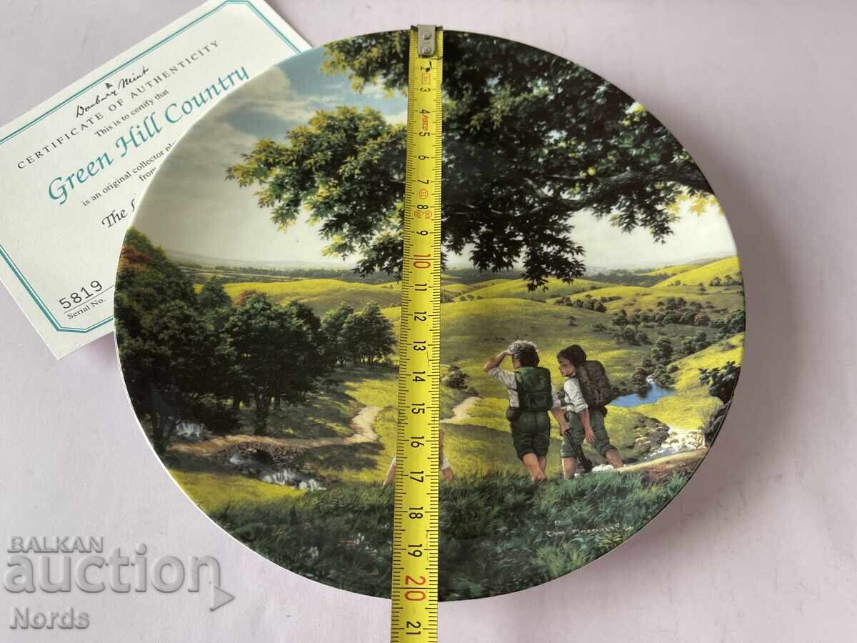 “Властелинът на пръстените” чиния за колекция - 5