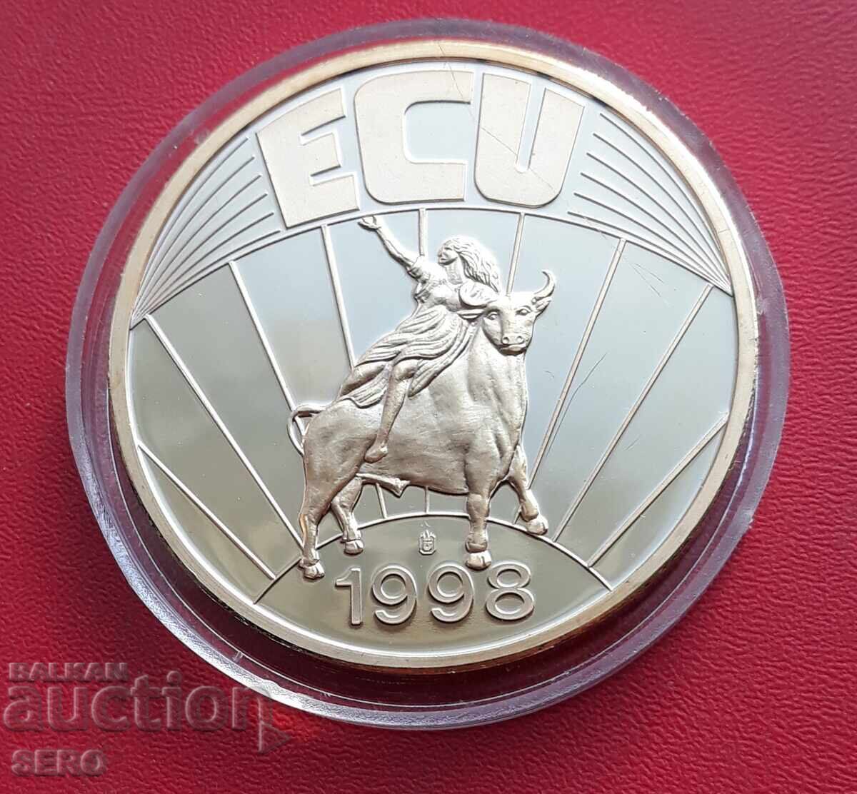 Medal-Eire-ECU 1998 cu preț € 2.00 | 3.91 BGN