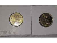 СтараЮбилейна монети от Аржентина 2 броя С.П. Футбол 1978 г.